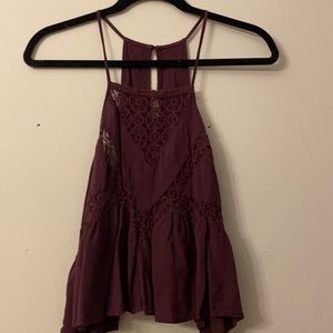 Maroon Tank Top